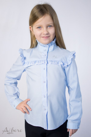 Блуза с квадратной кокеткой Артикул:5070-B