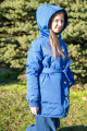 Куртка зимняя синяя оттенок "элеткрик" Артикул: 7043